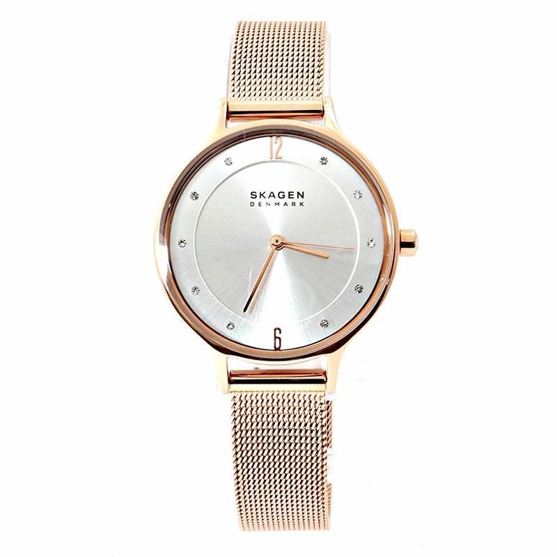 SKAGEN SKW2151 KLASSIK ANITA LILLE腕時計 レディース ピンクゴールド ホワイト クオーツ並行輸入品