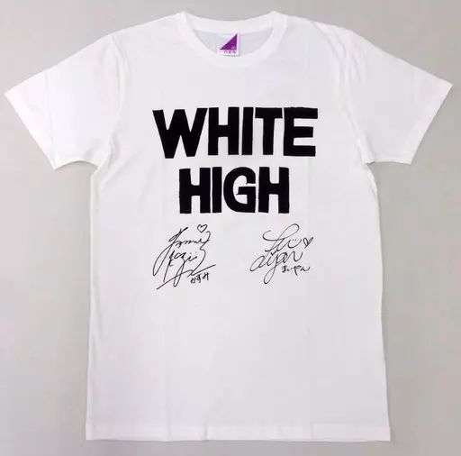 乃木坂46　Tシャツ　半袖　WHITE HIGH 中古】Tシャツ(女性アイドル) 乃木坂46 WHITE HIGH Tシャツ ホワイト L