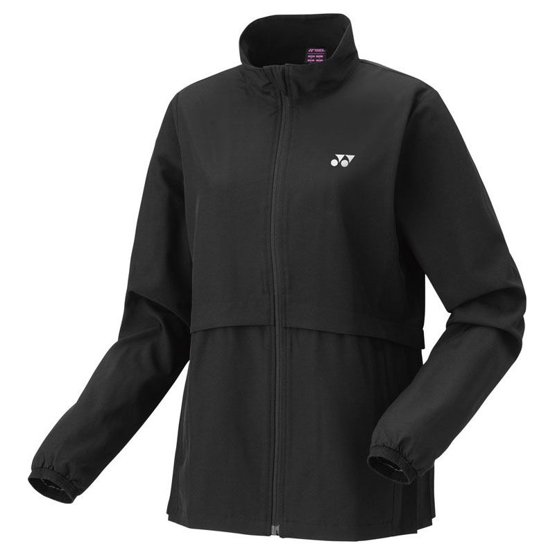 ヨネックス YONEX ウィメンズウォームアップシャツ テニス バドミントン アパレル レディース 57085-007 007 ブラック