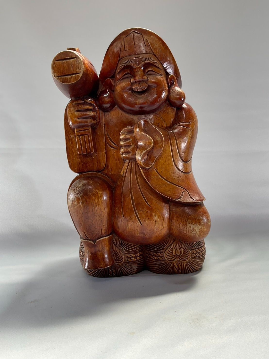 七福神 木彫り 印あり