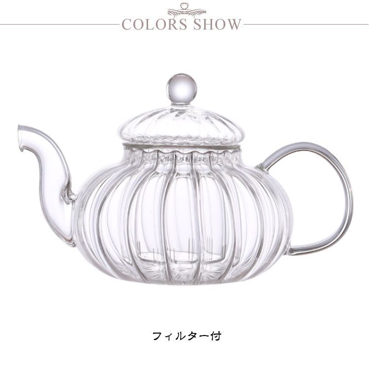 ☆未使用品☆ガラストレー おしゃれ 高級 BT-715 Amazon｜ZDZDZ ガラスポット 耐熱直火可 ステンレス茶こし一体型