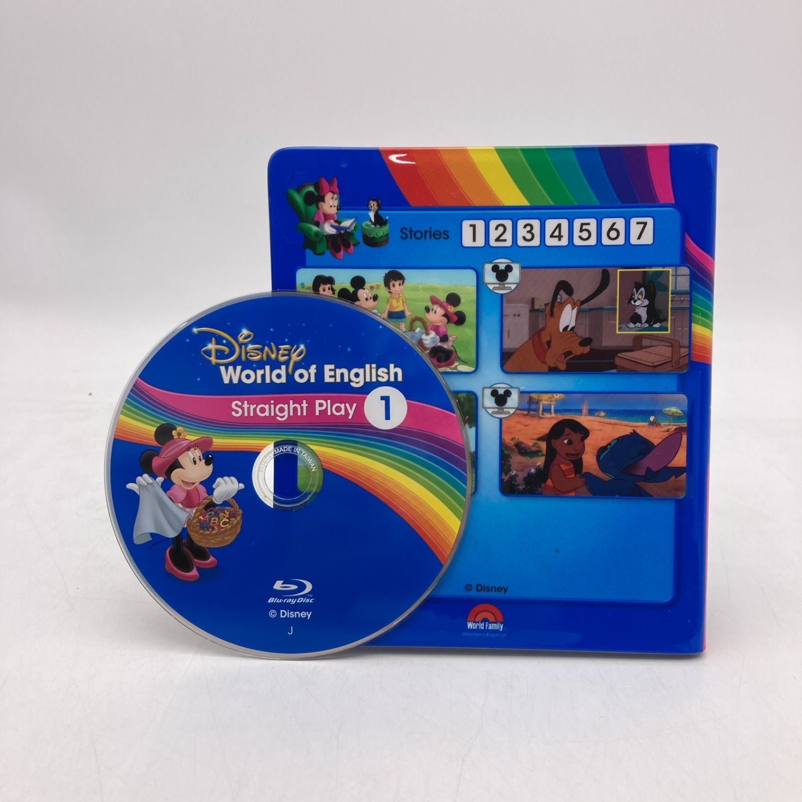 最新 ストレートプレイ ブルーレイ ディズニー英語システム DWE 903205