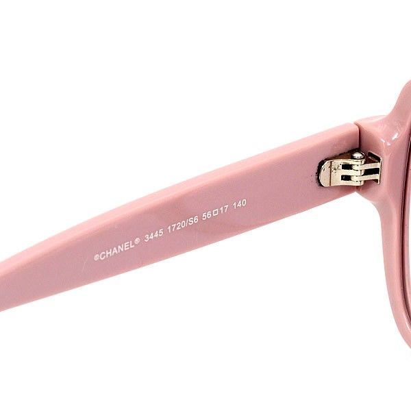 シャネル CHANEL メガネ サイドココ プラスチック ピンク 【71581  