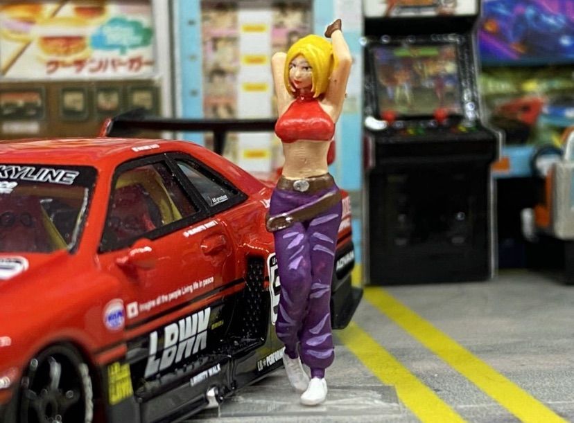 1:64 ブルーマリー似 ストリートファイター 美乳 フィギュア トミカサイズ ジオラマ MINI GT LBWK 日本未発売マテル ミニカー -  メルカリ