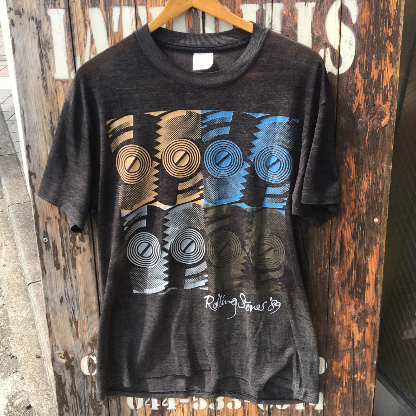 ローリング・ストーンズ バンドTシャツ ビンテージ 89年 1989 The