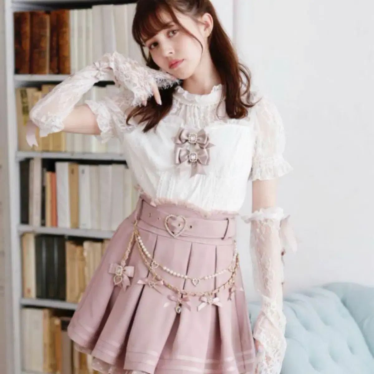 LIZ LISA (リズリサ) アームウォーマー ブラウス ／ 量産型 地雷