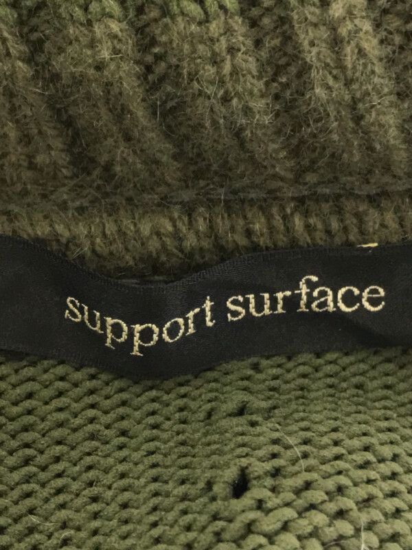 SUPPORT SURFACE サポートサーフェス 18AW ハイネックノースリーブ