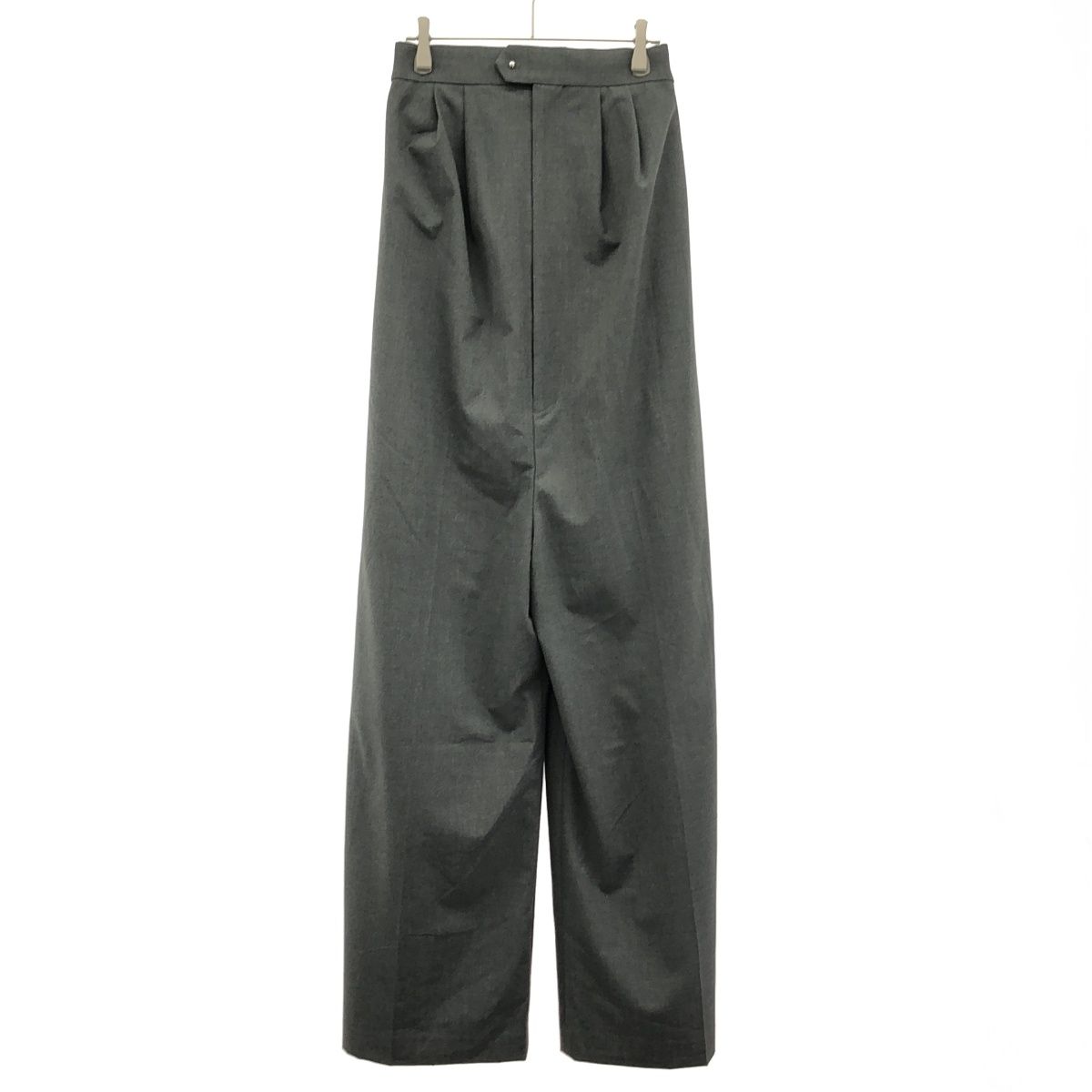 HYKE ハイク 24AW PR STRETCH STRAPLESS JUMPSUIT ジャンプスーツ 242-16227 グレー 1