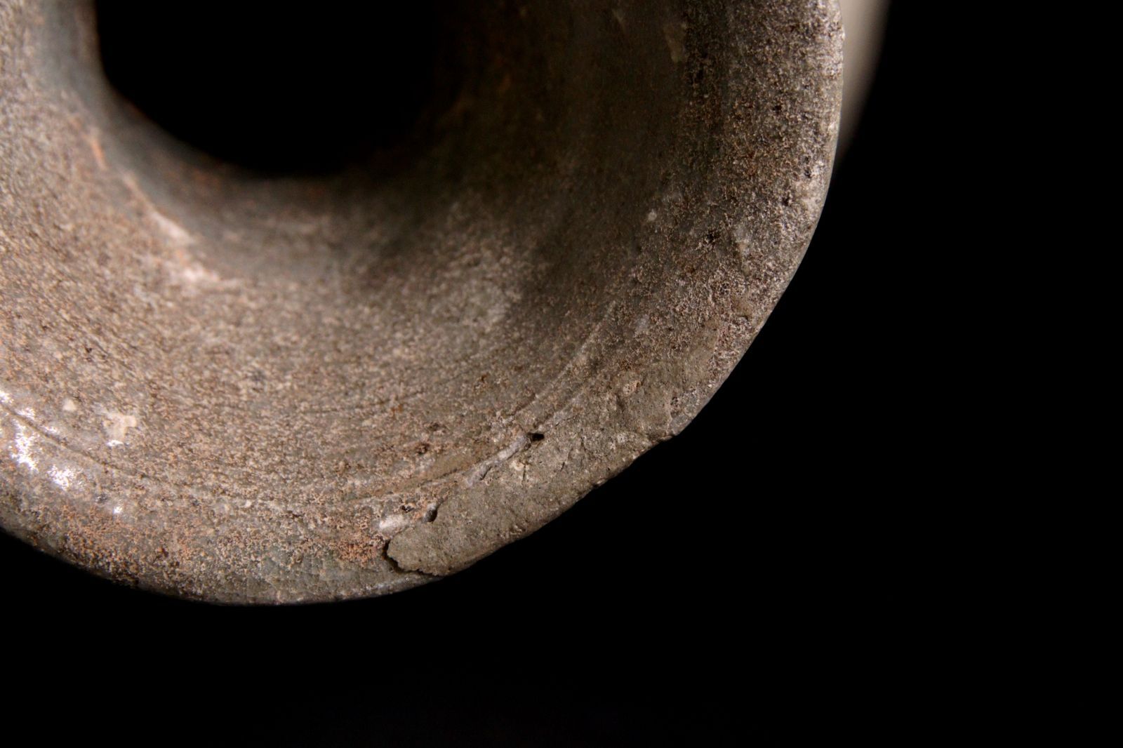 高麗 青磁 象嵌花瓶 30.5cm 箱付 唐物 骨董 古美術 楾 A433ACHA