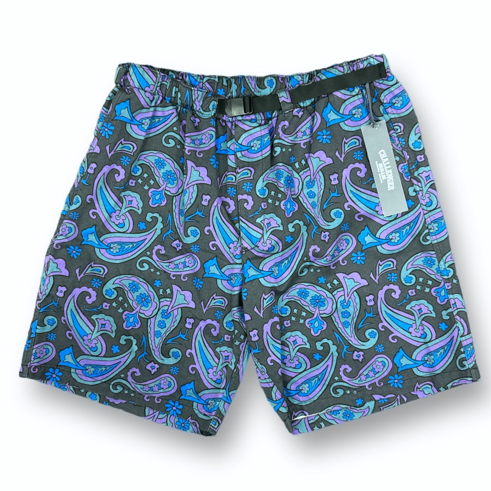 新品 CHALLENGER 24SS PAISLEY COTTON TWILL SHORTS [CLG-PT 024