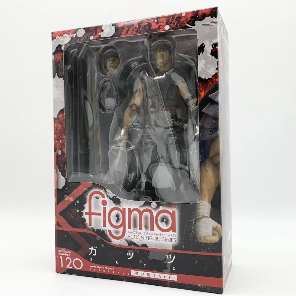 【未開封】figma ベルセルク ガッツ 黒い騎士ver. 2026年最新】figma ベルセルク ガッツ 黒い剣士ver.の人気アイテム
