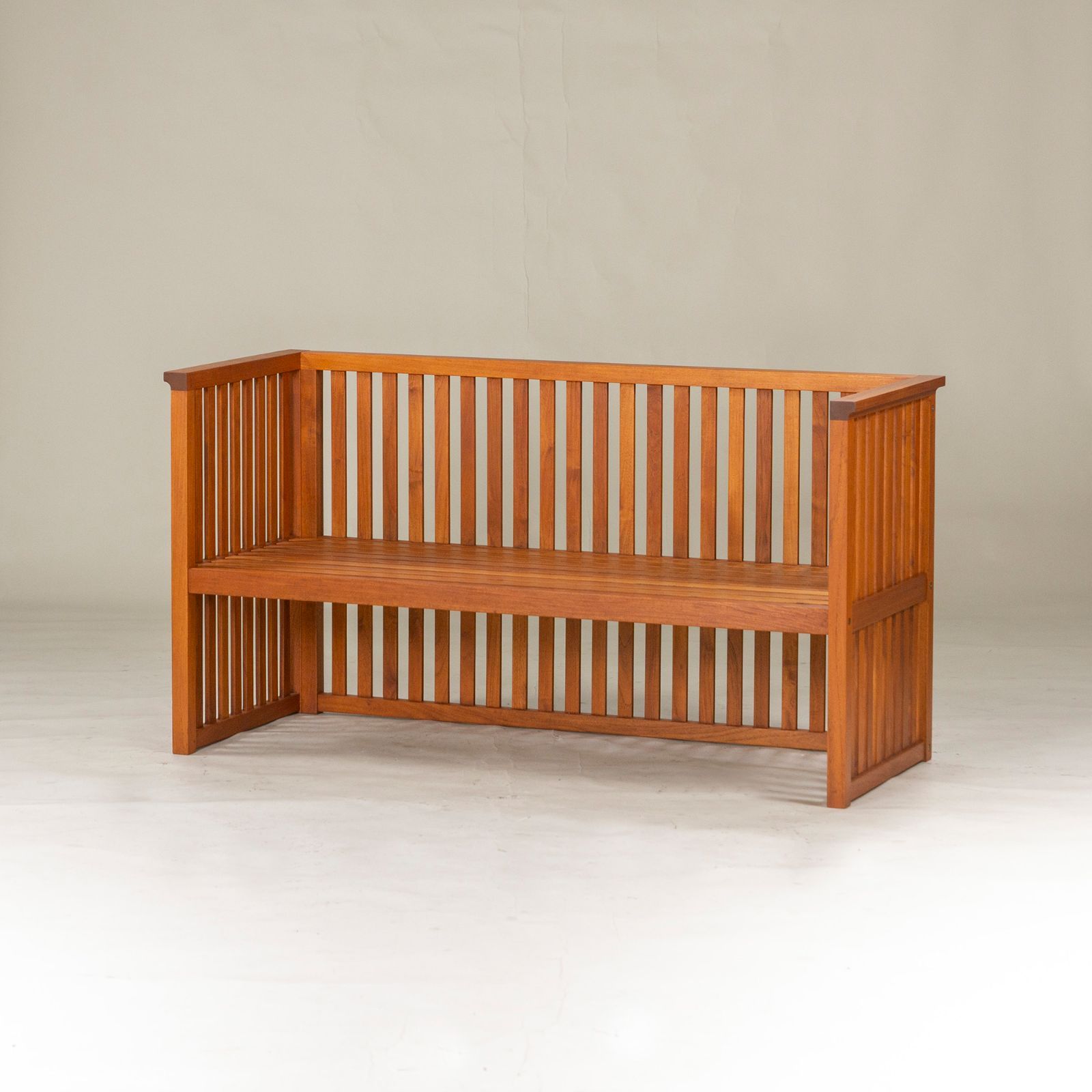 フライミー ガーデンベンチ FLYMEe Villa取扱い チーク材 2シーターベンチ クッション付き⑵ ソファ アジアンリゾート オリエンタルスタイル ナチュラル