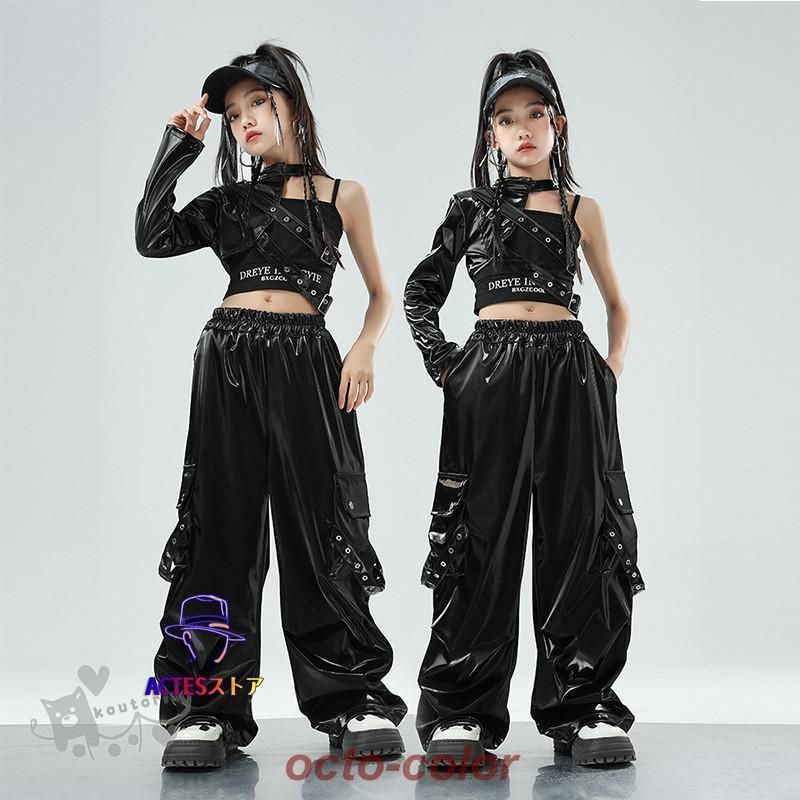 PERSONSOUL レザー カーゴパンツ 黒 PERSONSOUL レザー カーゴパンツ