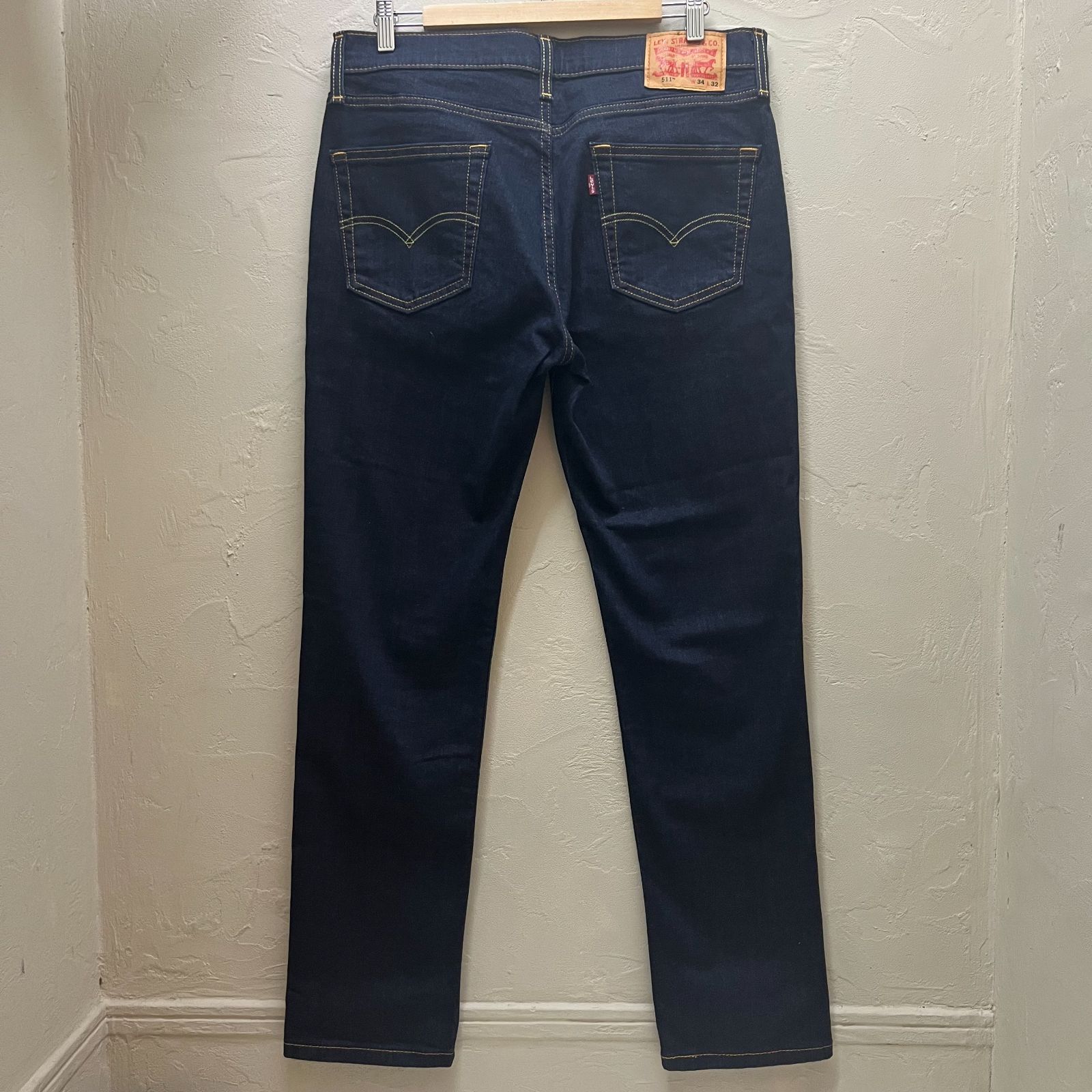 Levi's リーバイス 511 SLIM JEANS スリムフィット デニムパンツ インディゴ バングラデッシュ製 W34L32【代官山07】