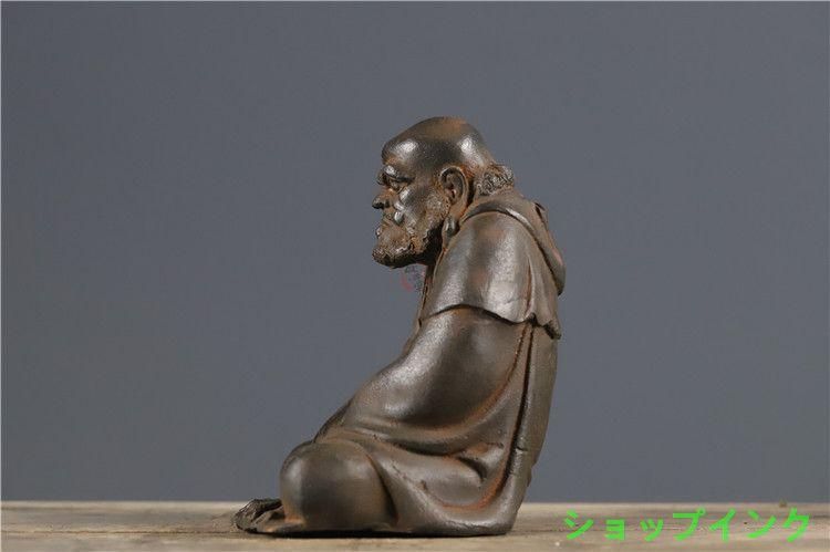 鉄器 鉄仏  菩提達磨祖師仏像   鎮宅辟邪 開運風水 招財 置物 工芸品 鉄器 鉄仏 菩提達磨祖師仏像 鎮宅辟邪 開運風水 招財 置物 工芸