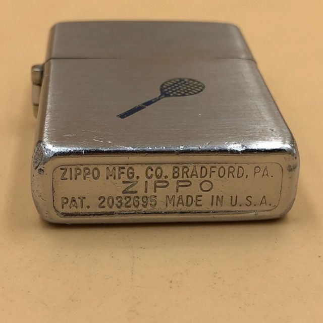 ジッポー ZIPPO ライター 3バレル スポーツシリーズ ラケット