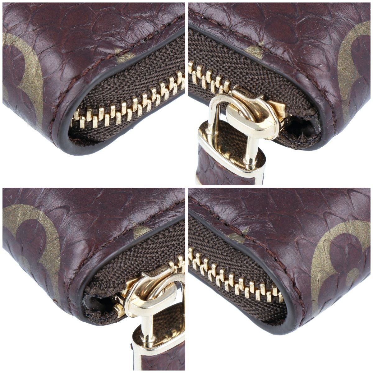 Louis Vuitton】ルイ・ヴィトン エキゾチック レザー ジッピー