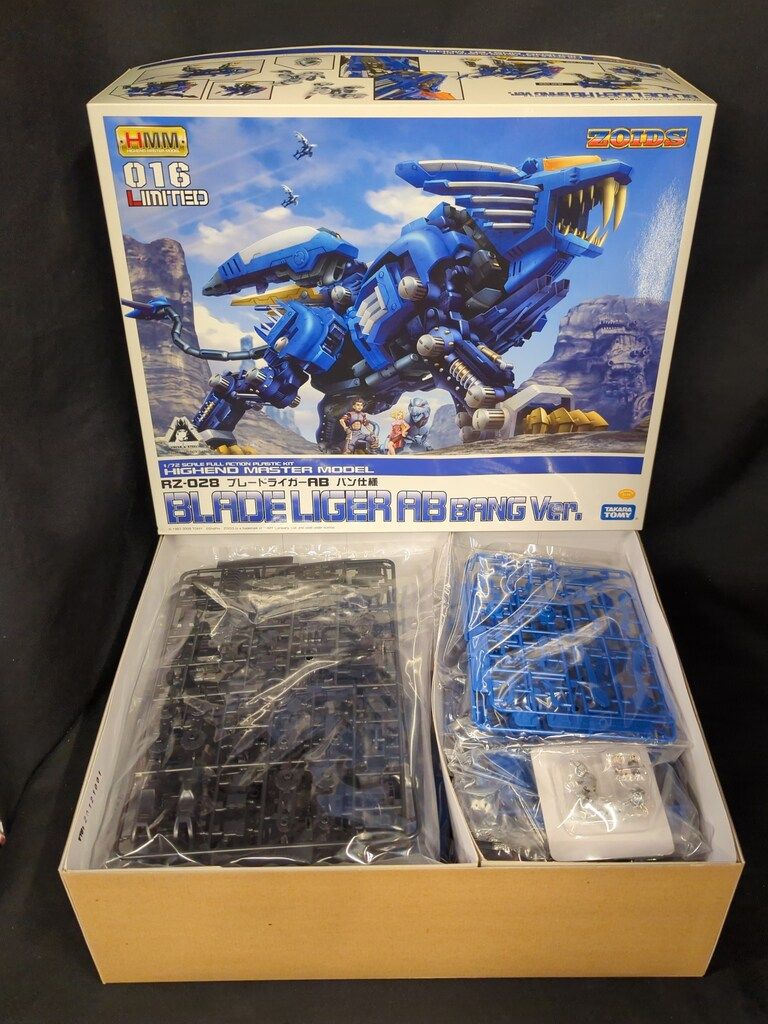コトブキヤ 1/72 HMM RZ-028 ブレードライガーAB(バン仕様) 16 【公式