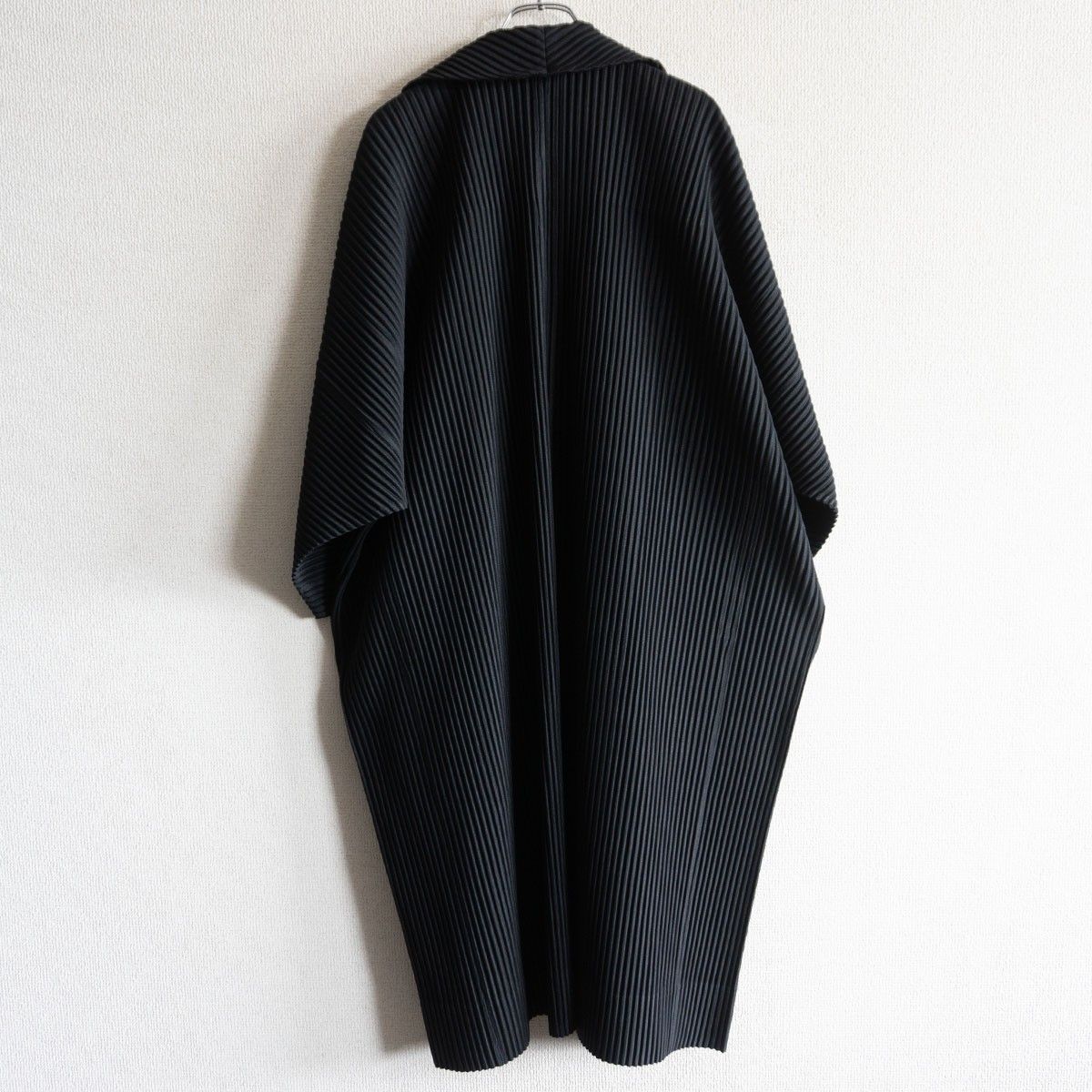 オムプリッセ 地厚 プリーツコート 美品】 HOMME PLISSE ISSEY MIYAKE【プリーツ コート】1