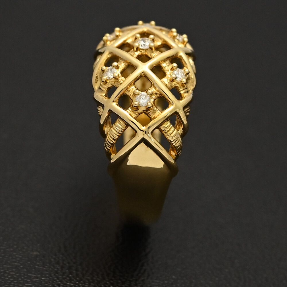 0.07ct/TASAKI PEARL タサキ・田崎真珠 ダイヤモンド 透かし