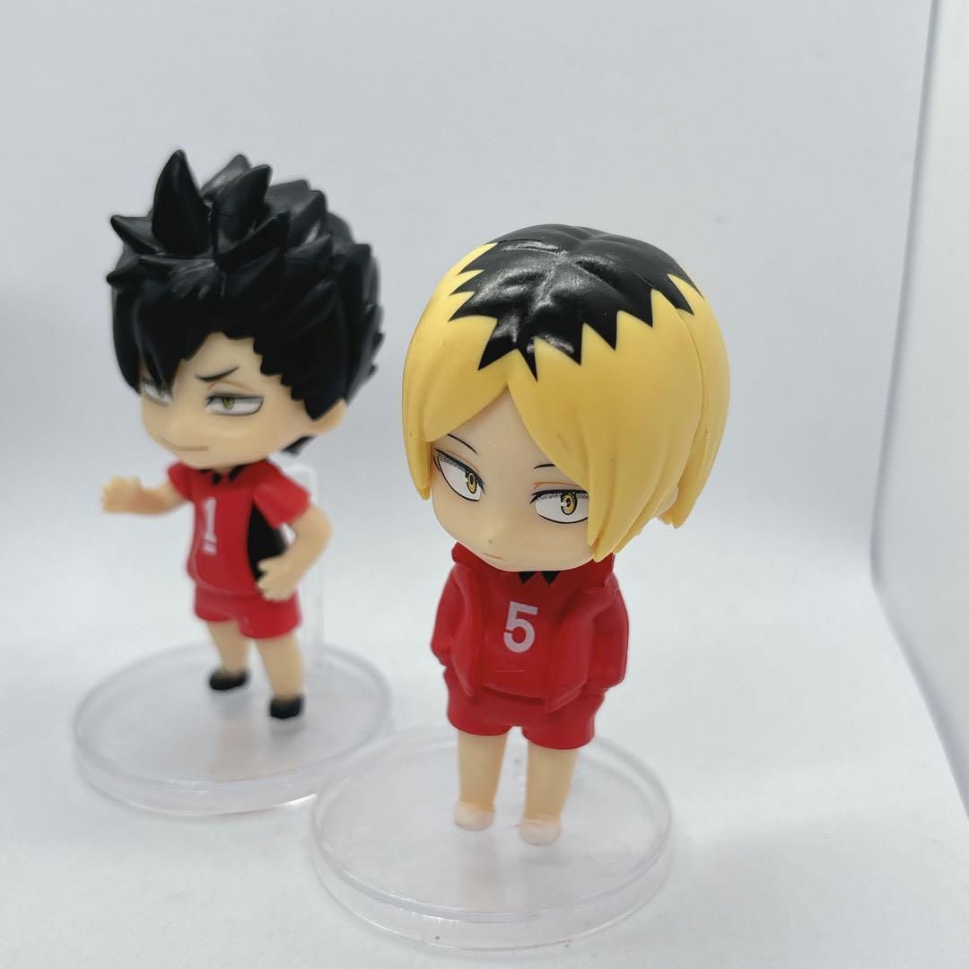 新品 ハイキュー ミニフィギュア 4体セット 影山・日向・研磨・黒尾 7.5cm
