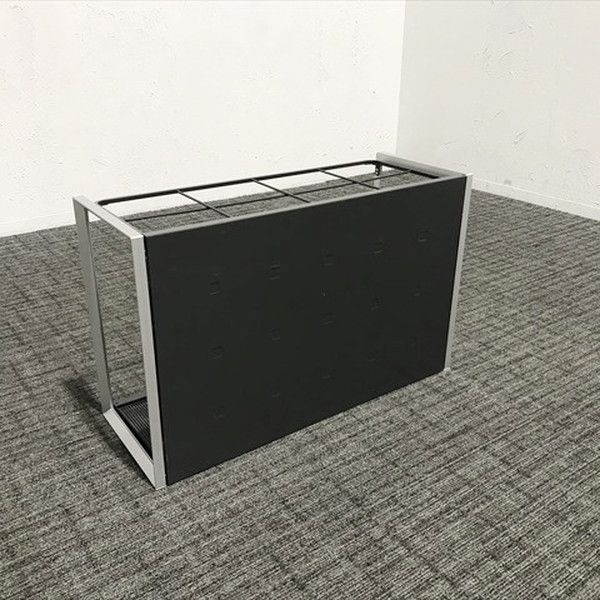 傘立て 48本用 折りたたみ可 業務用 ブラック