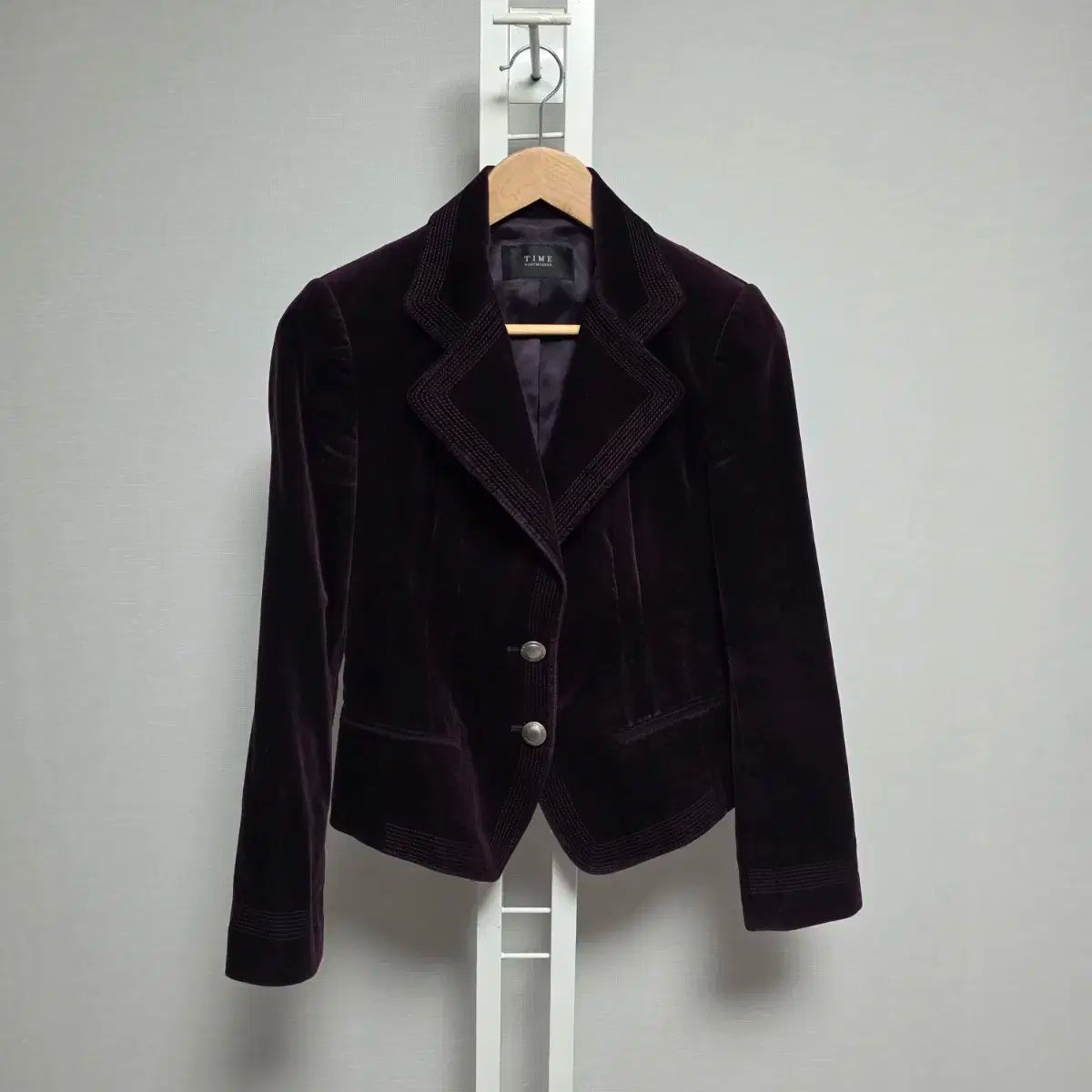 TIME ベルベット PURPLE パープル ジャケット
