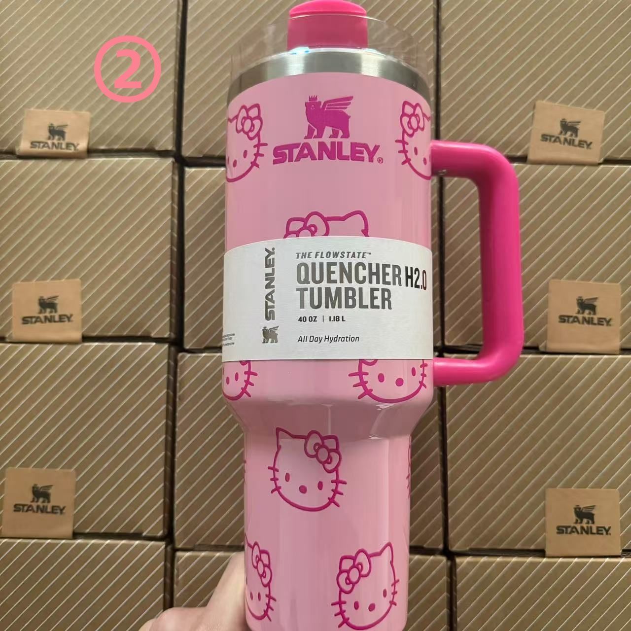 STANLEY 40oz クエンチャー　キティ キティ STANLEY クエンチャー 40oz - メルカリ