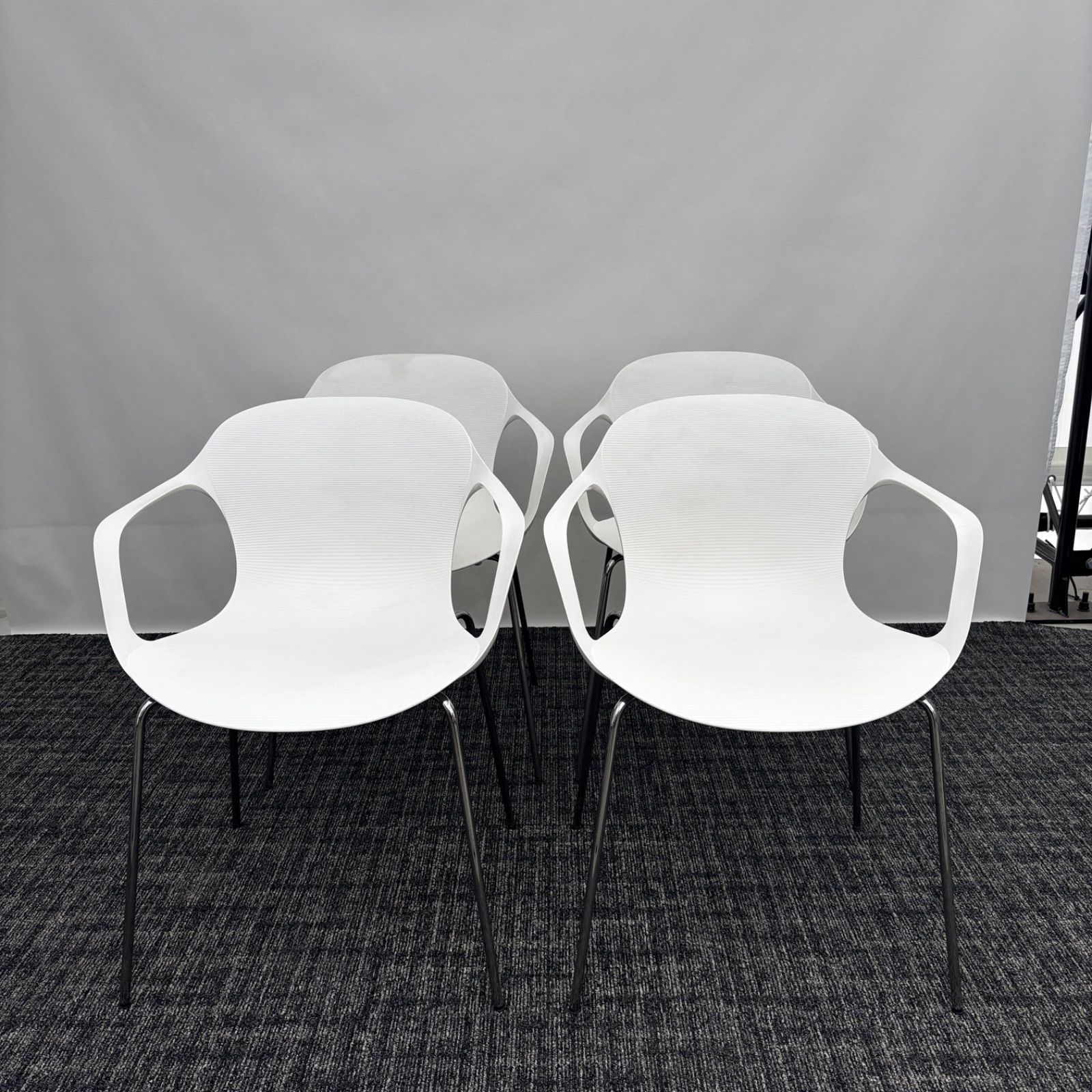 Fritz Hansen NAPチェエア アーム付き4脚セット 正規品 カスパー Fritz Hansen NAPチェエア アーム付き4脚セット 正規品 カスパー