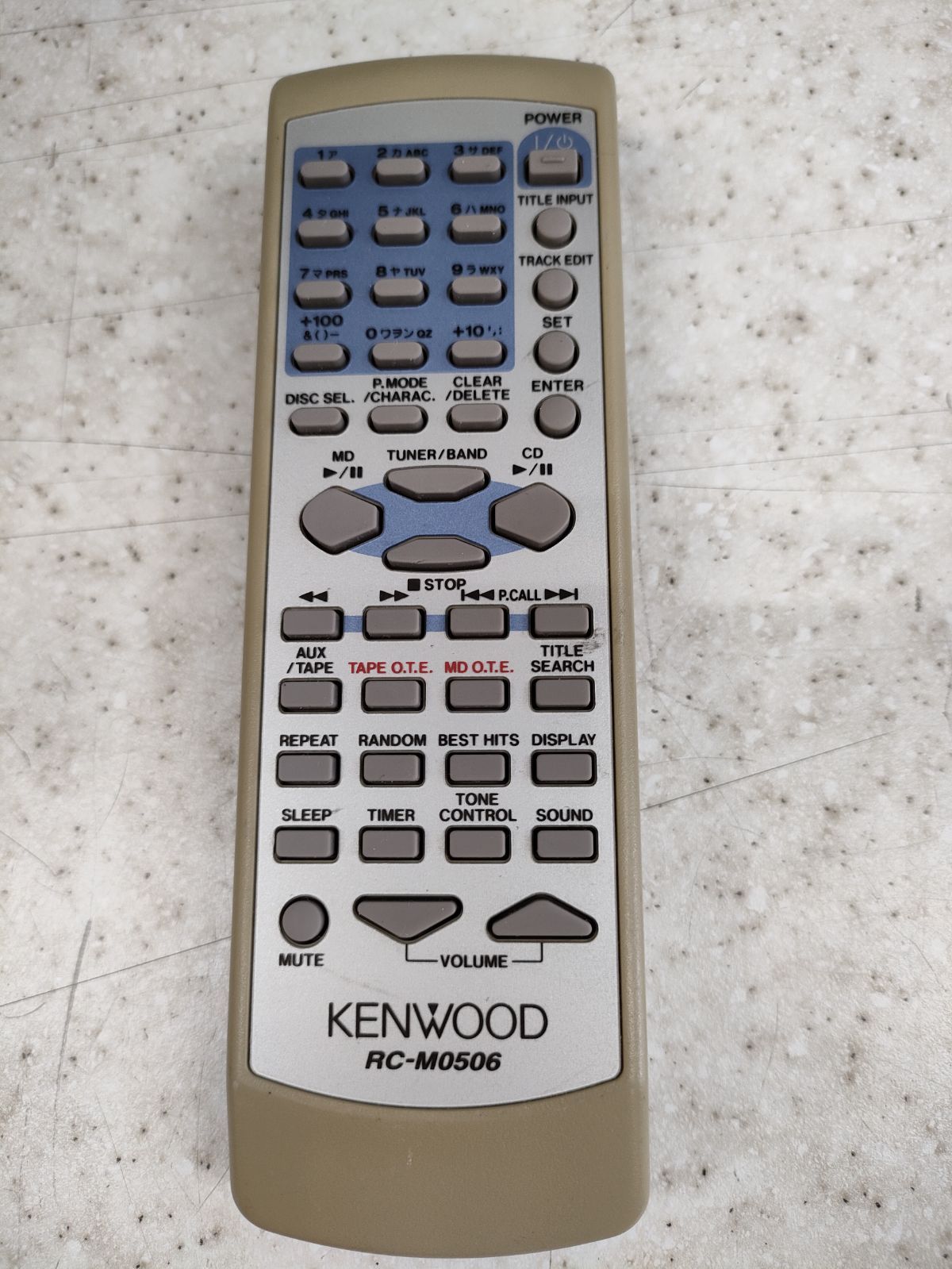 ☆KENWOOD リモコン RC-M0506 - メルカリ