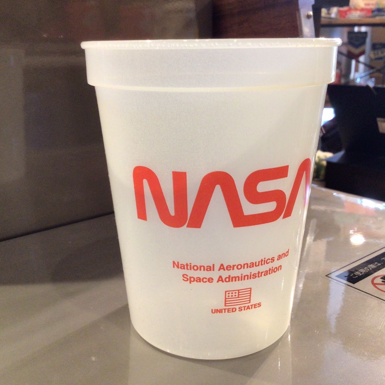 新品 NASA ナサ カップ コップ タンブラー 蓄光 アメリカン 雑貨