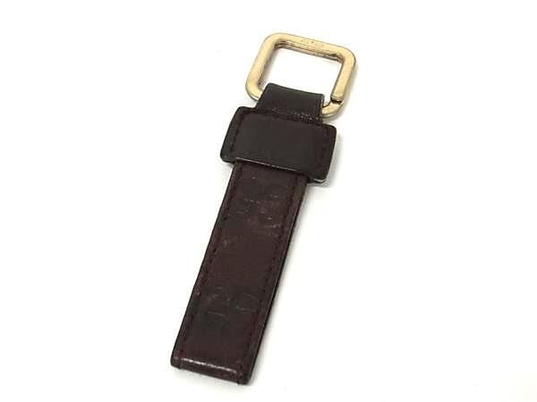 グッチ GG シマ レザー キーホルダー チャーム レディース メンズ ブラック GUCCI グッチ 199919 グッチシマ GG柄 レザー バッグチャーム