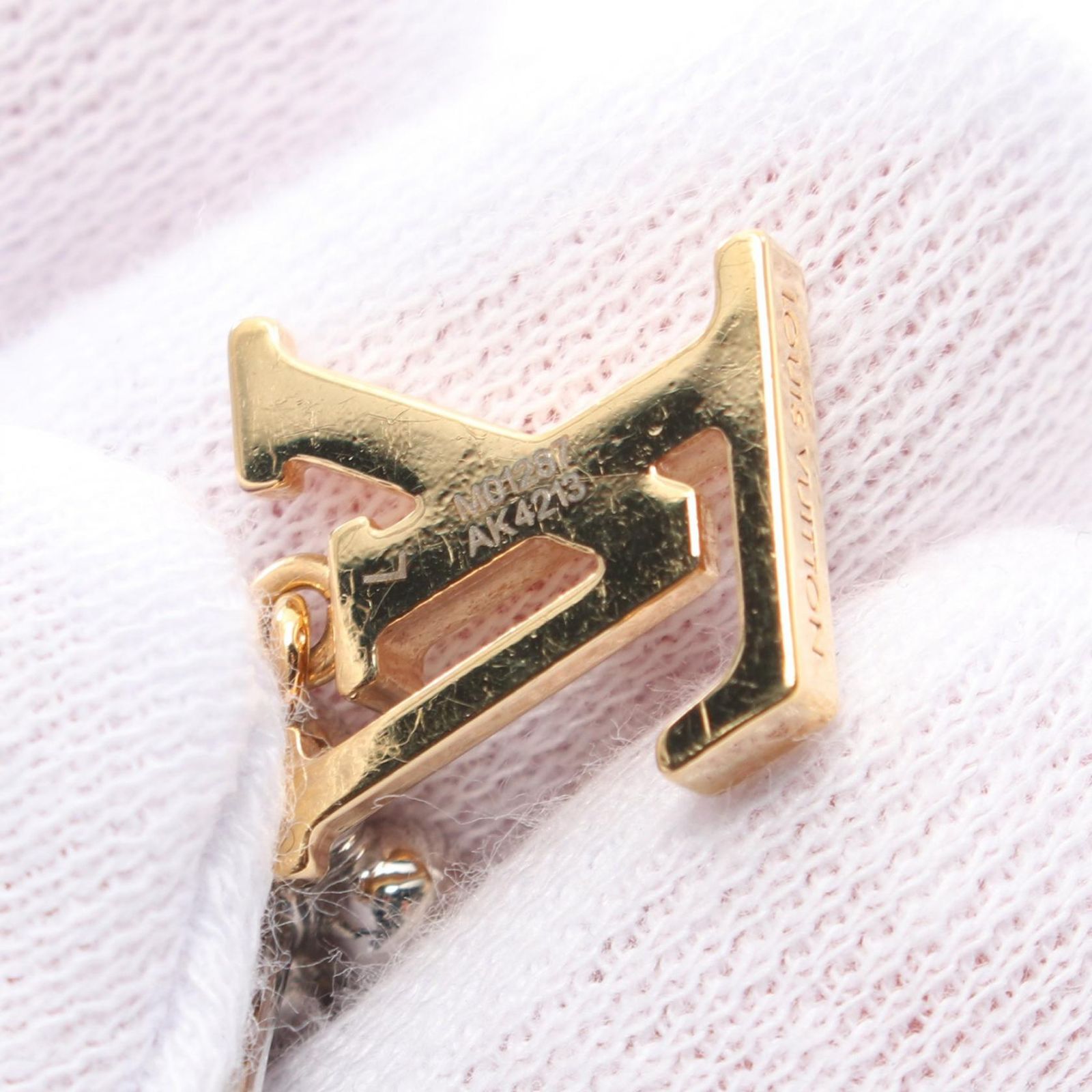 ルイヴィトン　アイコニックフラワーピアス　ゴールド LOUIS VUITTON ルイヴィトン ピアス・パンダント LV アイ