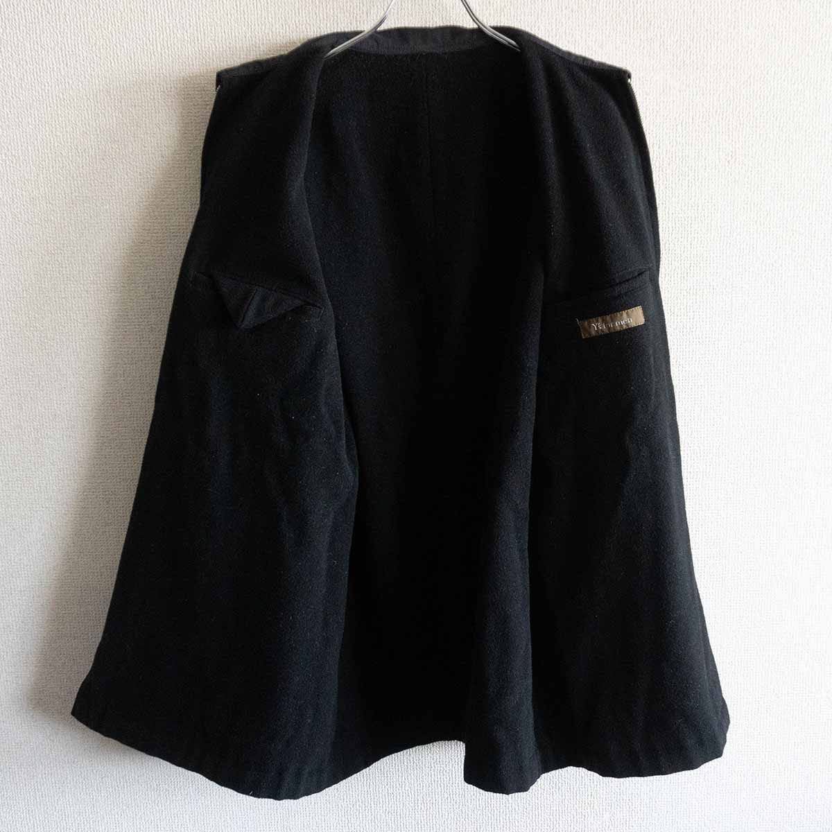 Y's for men yohji yamamoto ダブルジッパーデザインジャケット