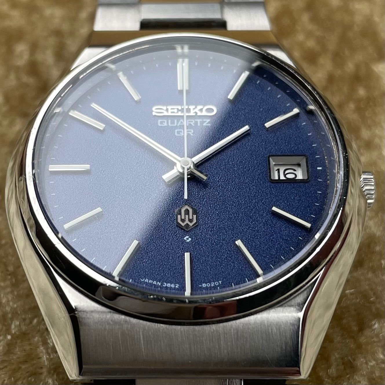 ビンテージ 精工舎 SEIKO セイコー 38クォーツ QR 3862-8020