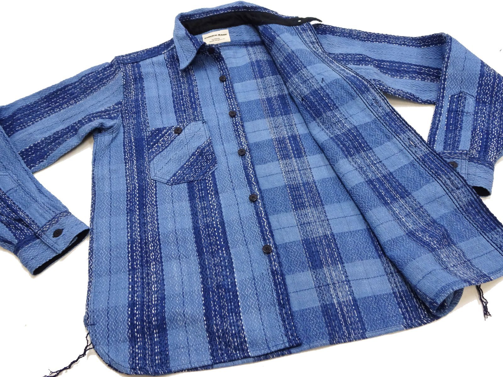 サムライジーンズ ネルシャツ ヘビーオンス SAMURAI JEANS サムライジーンズ の大人気シリーズ！ SIN22-01