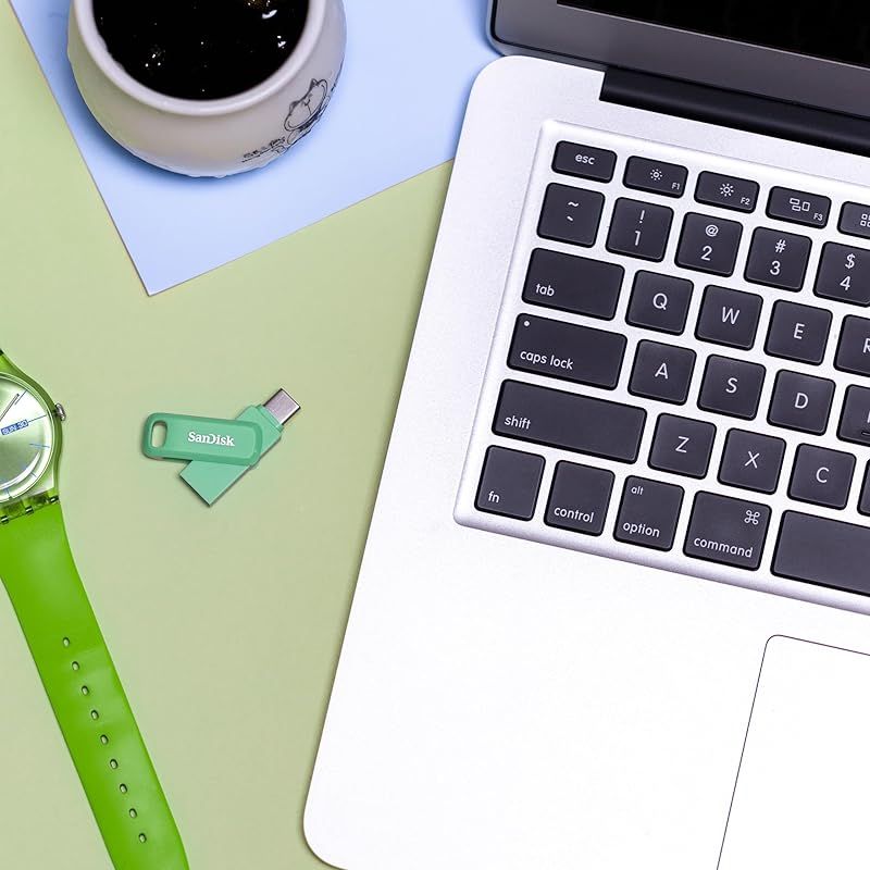 SanDisk 128GB ウルトラデュアルドライブ Go USB Type-Cフラッシュドライブ-最大400MB|秒 アブサングリーン-SDDDC3-128G-G46AG CHRISTIANNAURATH_COM_BR