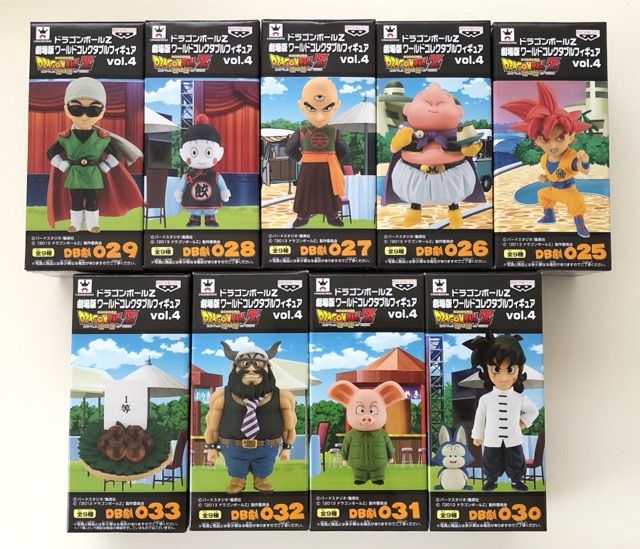ドラゴンボールZ 劇場版 ワールドコレクタブルフィギュア Vol.4 神と神