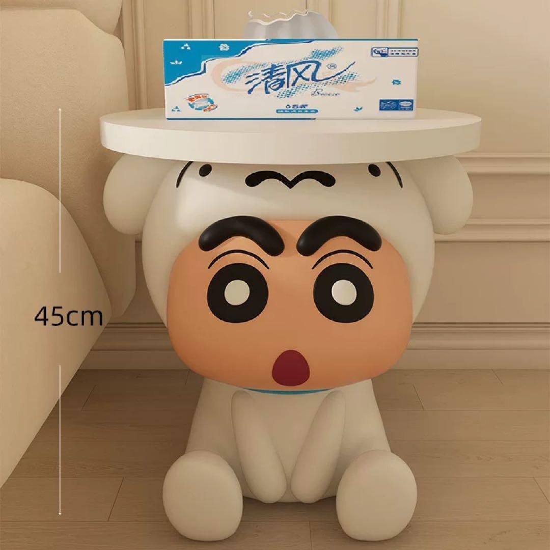 (海外大人気)クレヨンしんちゃん ボーちゃん サイドテーブル 高さ45cm クレヨンしんちゃん しんちゃん サイドテーブル 45cm 海外大人気