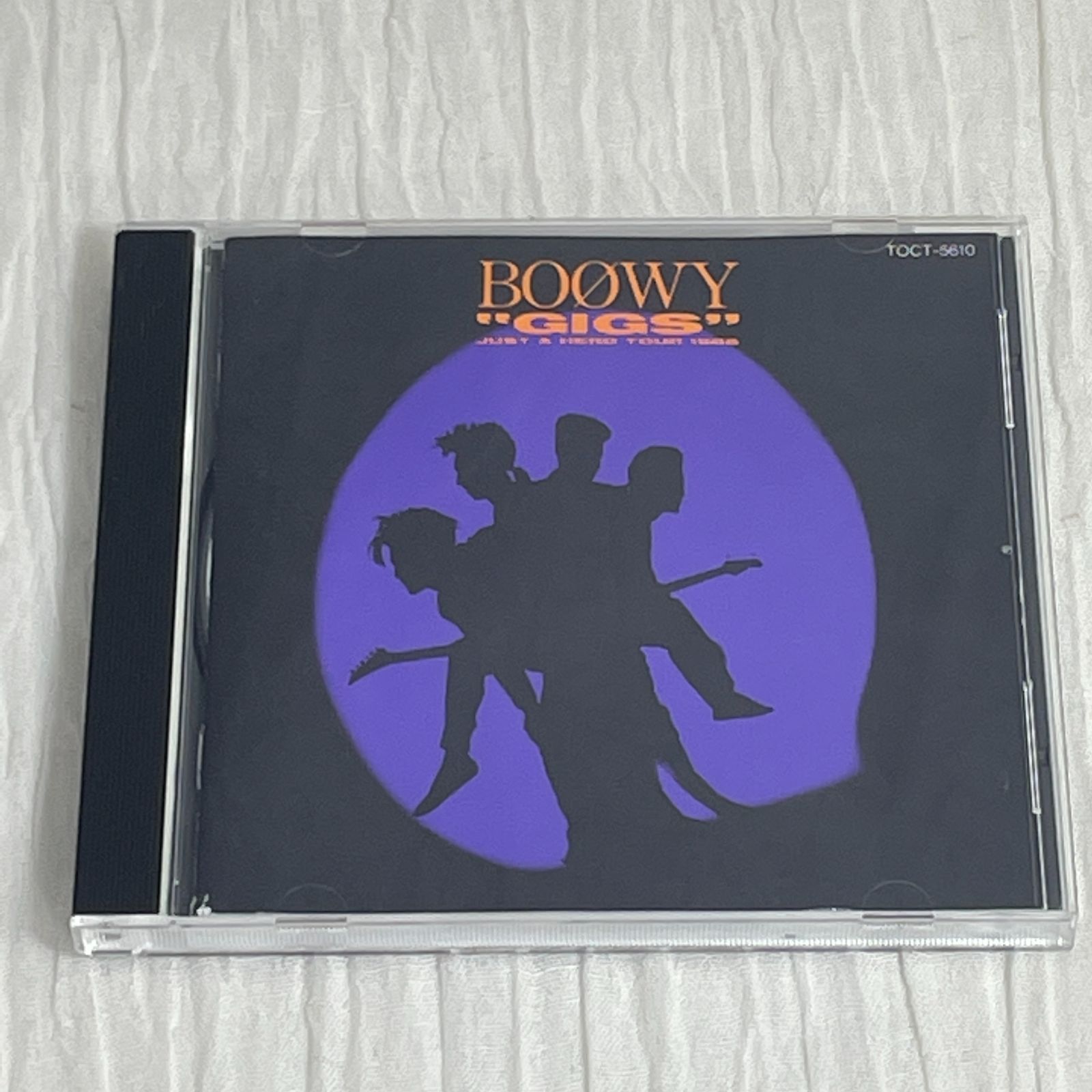 BOOWY（ボウイ）｜“GIGS JUST A HERO TOUR 1986（中古CD） - メルカリ