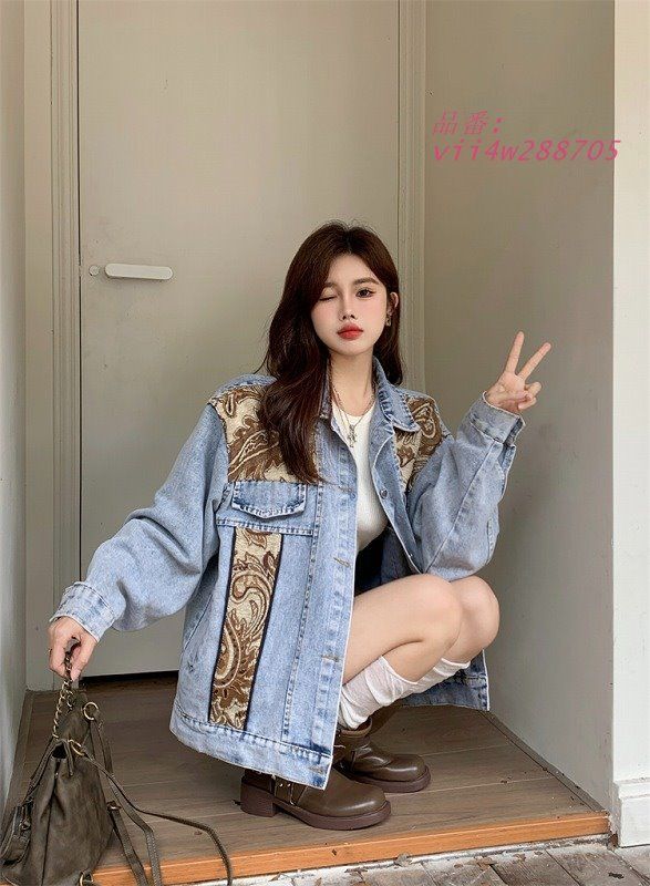 デニムジャケット韓国ファッ vii4w288705 GULLKHAN_COM