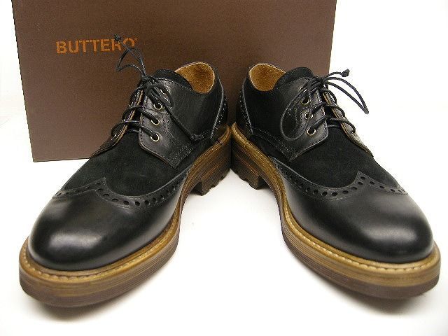 サイズ44(28-28.5cm)新品■BUTTEROシューズB5623UTHGB