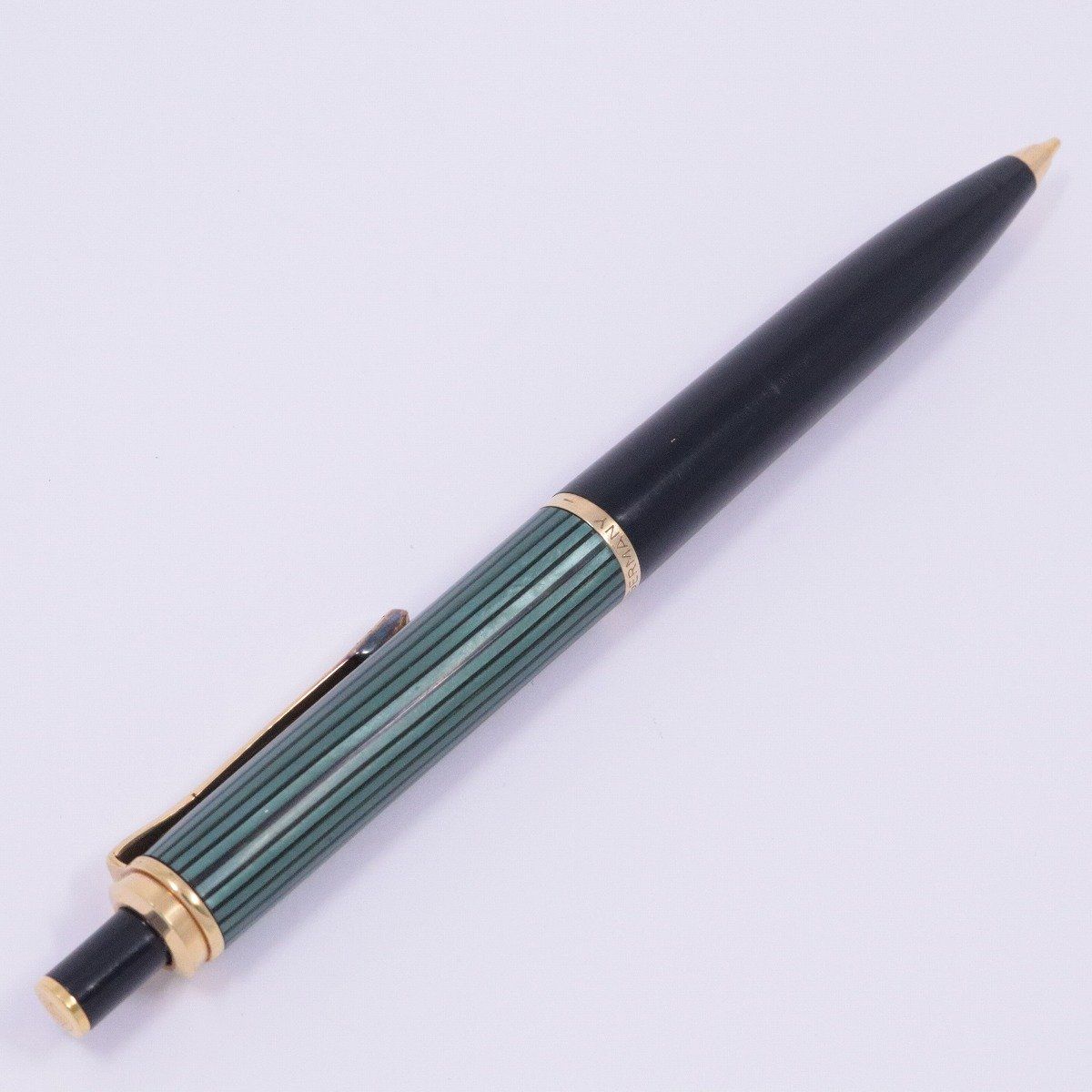 Pelikan ペリカン スーベレーン シャープペンシル 緑縞 グリーン