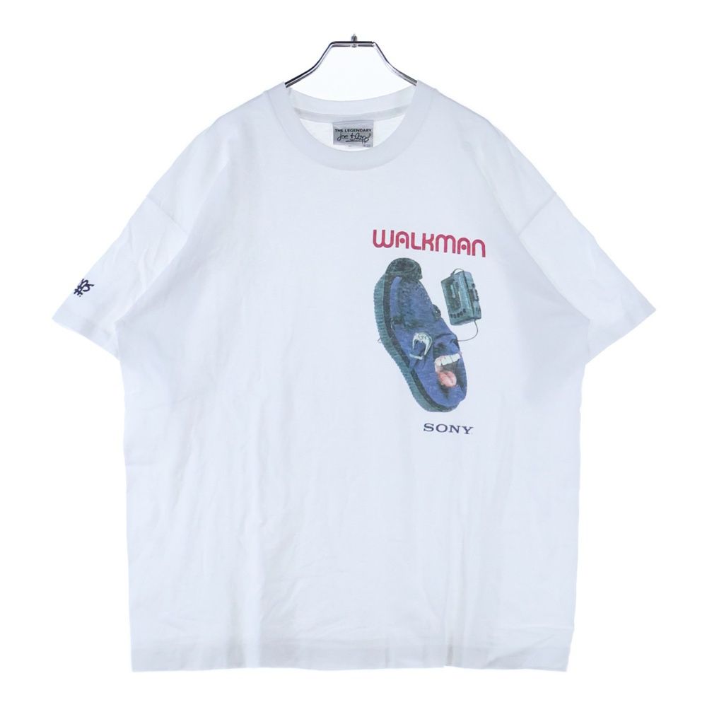 VINTAGE ヴィンテージ 90s Sony Walkman Joe Bloggs TEE ソニー ウォークマン フロントプリント半袖Tシャツ カットソー ホワイト