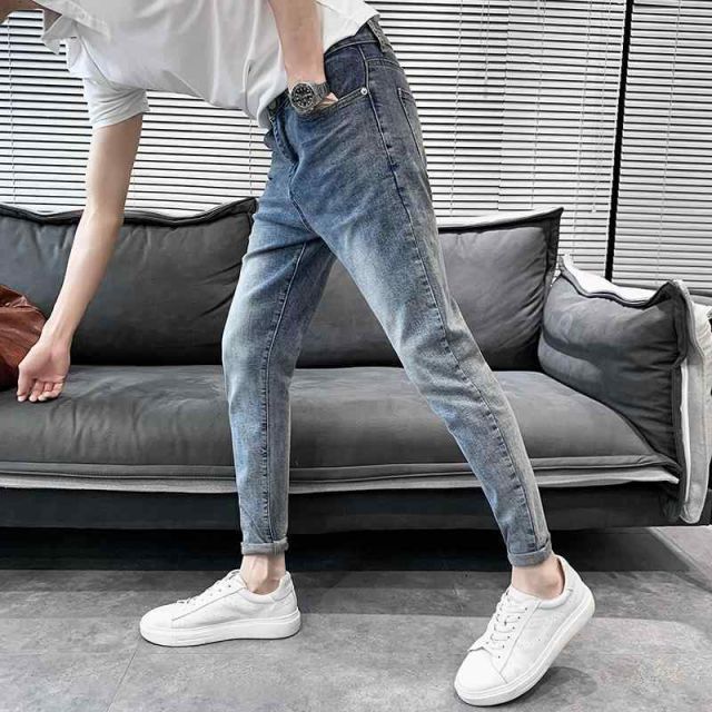 メンズ  服  シンプル ファッション オシャレ 大人 かっこいい 大きいサイズ ストリート 紳士服 ジーンズ スリム カジュアル レッグ タイ パンツ