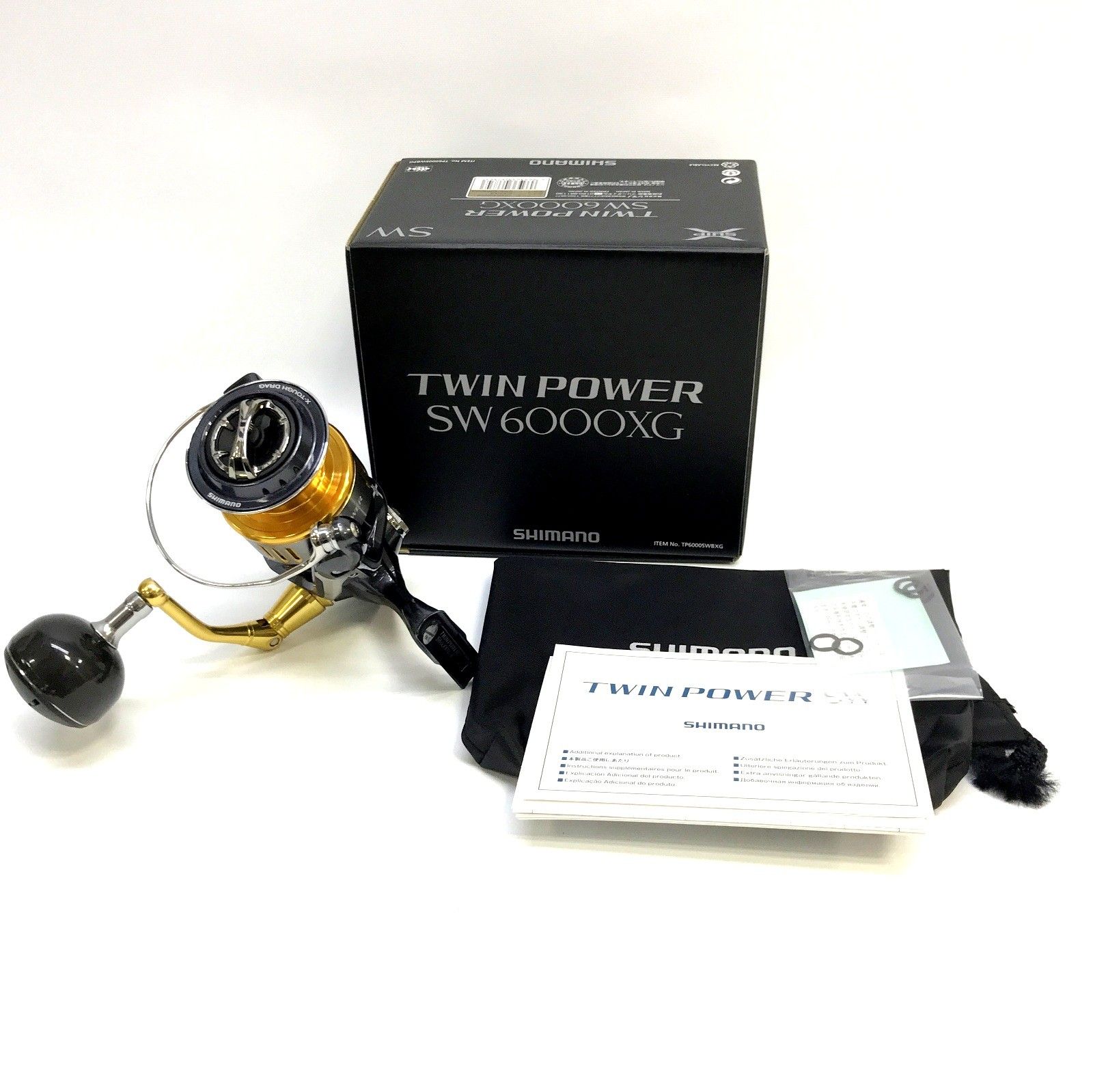 SHIMANO シマノ 16ツインパワーSW 6000XG SE49 03734 リール スピニングリール き つり 釣り 釣具 フィッシング TA3562