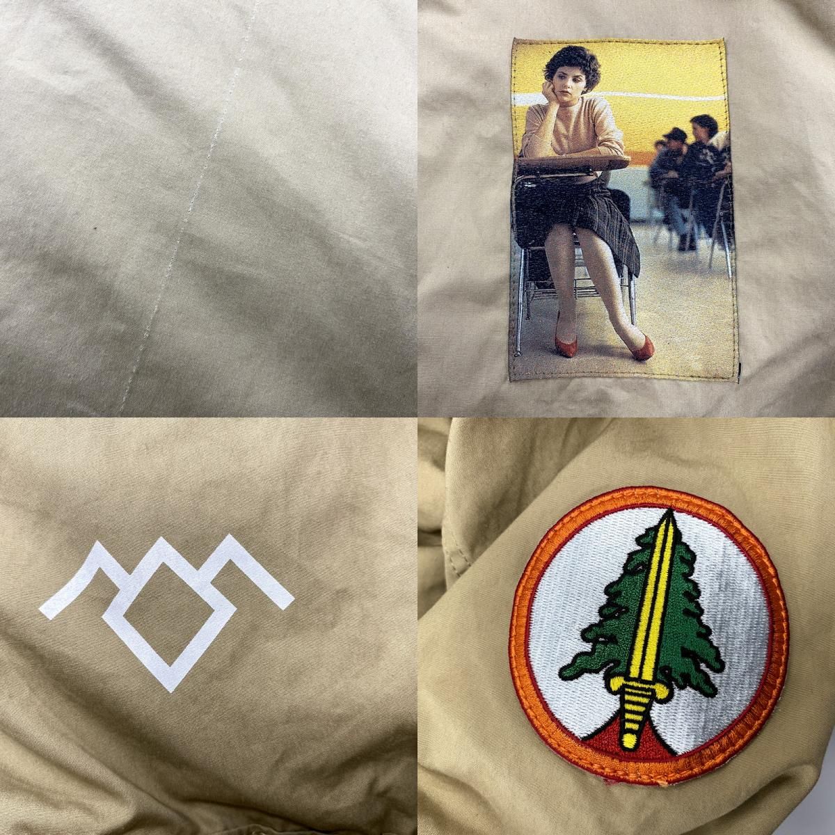 【極美品】ジョンブル☆コマツデザイン　コラボ　ファーライナー　モッズコート 極美品】ジョンブル☆コマツデザイン コラボ ファーライナー