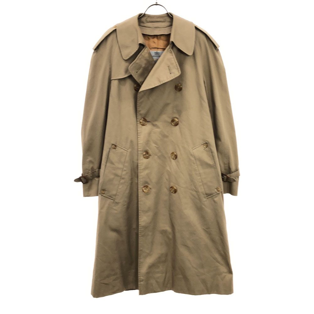 90s Aquascutum トレンチコート 裏地チェック ベージュ/AZ201 90s