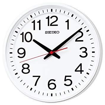 2営業日で発送 セイコークロック Seiko Clock セイコー クロック 掛け時計 アナログ 白 KX623W SEIKO