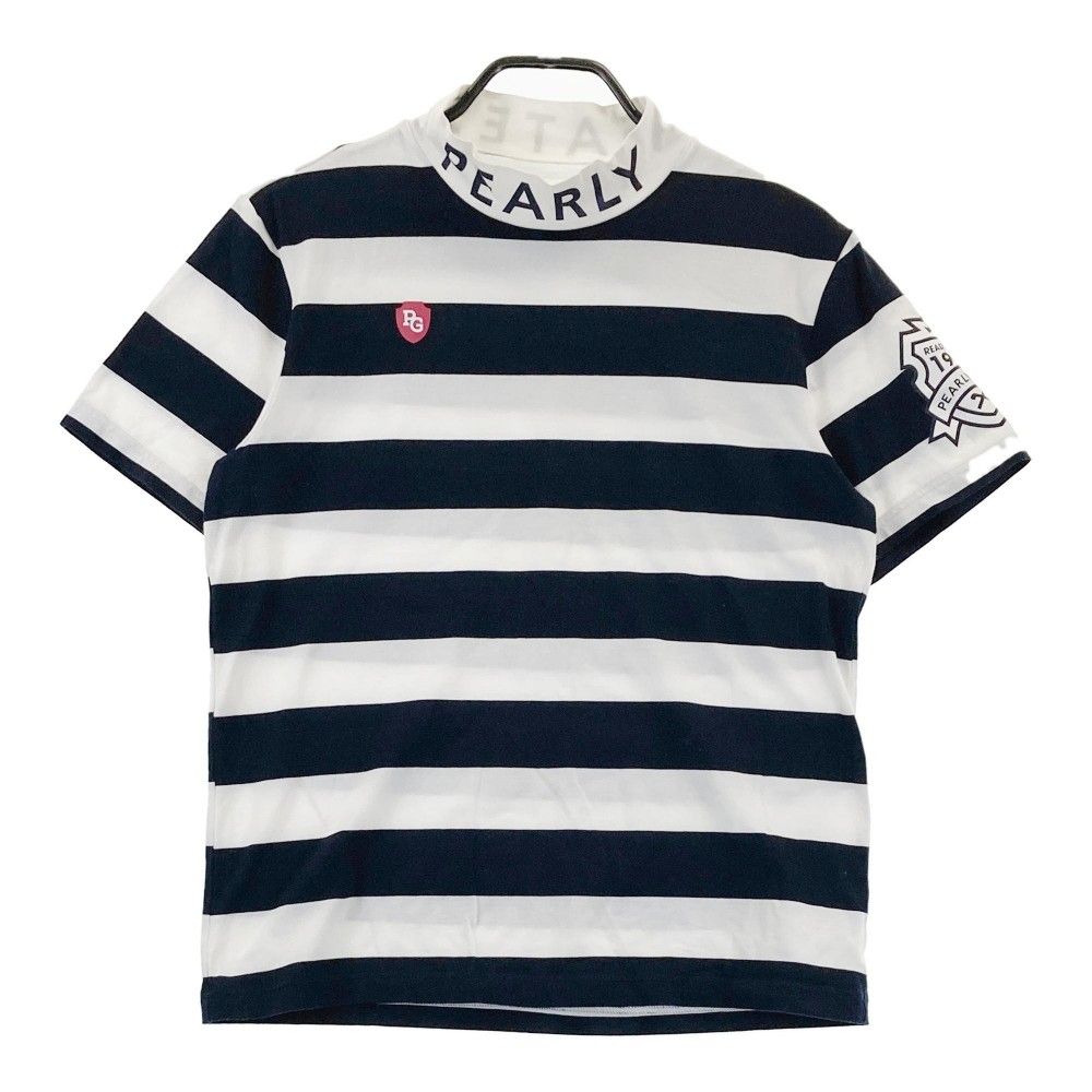 サイズ：4 PEARLY GATES パーリーゲイツ ハイネック 半袖Tシャツ